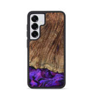 Galaxy S25 Wood Phone Case - Sam (Purple, 801897)