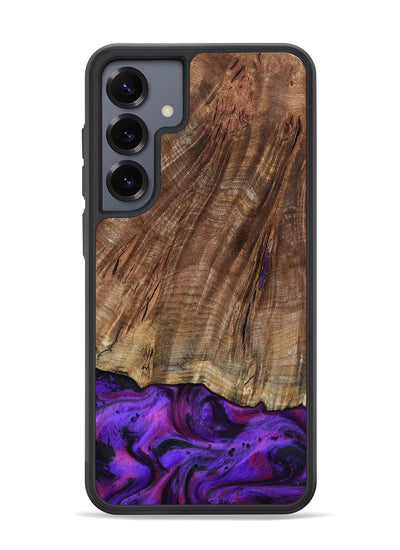 Galaxy S25 Plus Wood Phone Case - Sam (Purple, 801897)