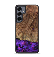 Galaxy S25 Plus Wood Phone Case - Sam (Purple, 801897)