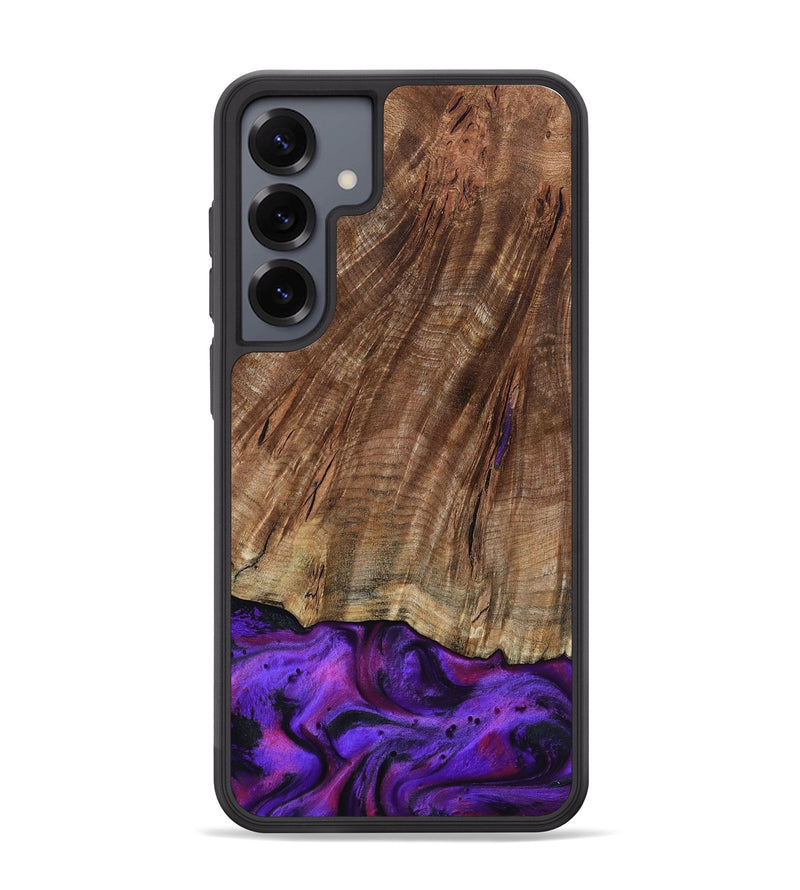 Galaxy S25 Plus Wood Phone Case - Sam (Purple, 801897)