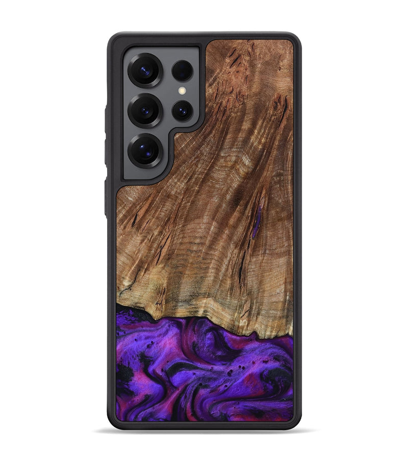 Galaxy S25 Ultra Wood Phone Case - Sam (Purple, 801897)