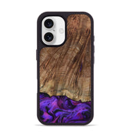 iPhone 17 Wood Phone Case - Sam (Purple, 801897)