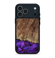 iPhone 17 Pro Max Wood Phone Case - Sam (Purple, 801897)