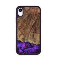 iPhone Xr Wood Phone Case - Sam (Purple, 801897)