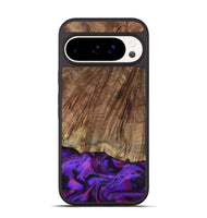Pixel 9 Wood Phone Case - Sam (Purple, 801897)