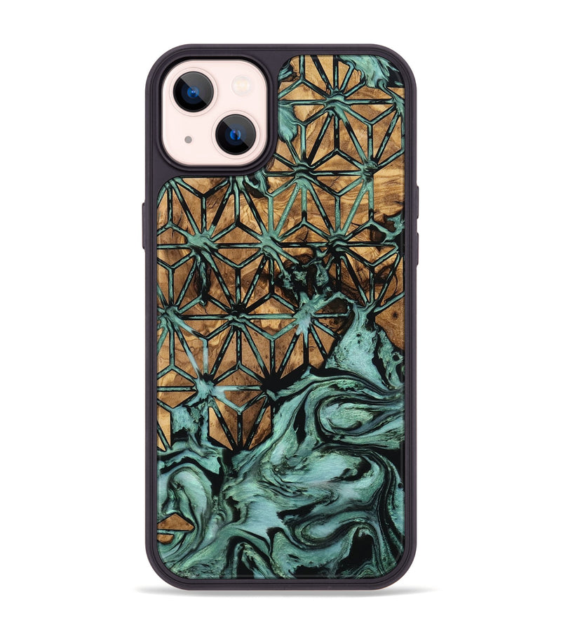 iPhone 14 Plus Wood Phone Case - Ronan (Pattern, 801898)