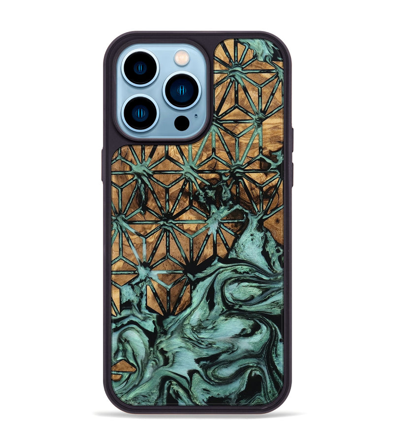 iPhone 14 Pro Max Wood Phone Case - Ronan (Pattern, 801898)