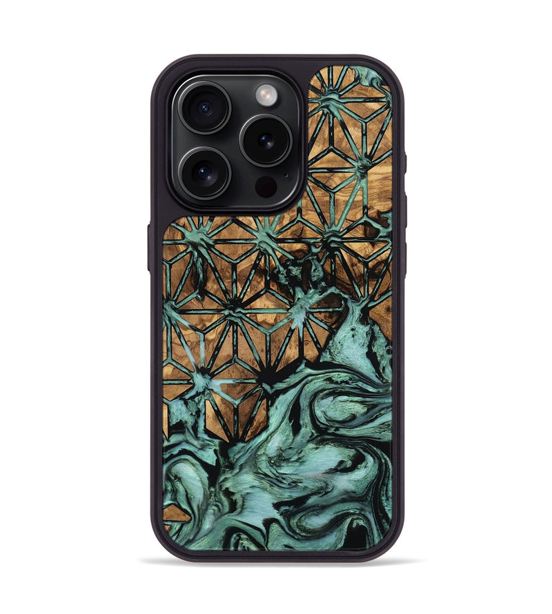 iPhone 15 Pro Wood Phone Case - Ronan (Pattern, 801898)