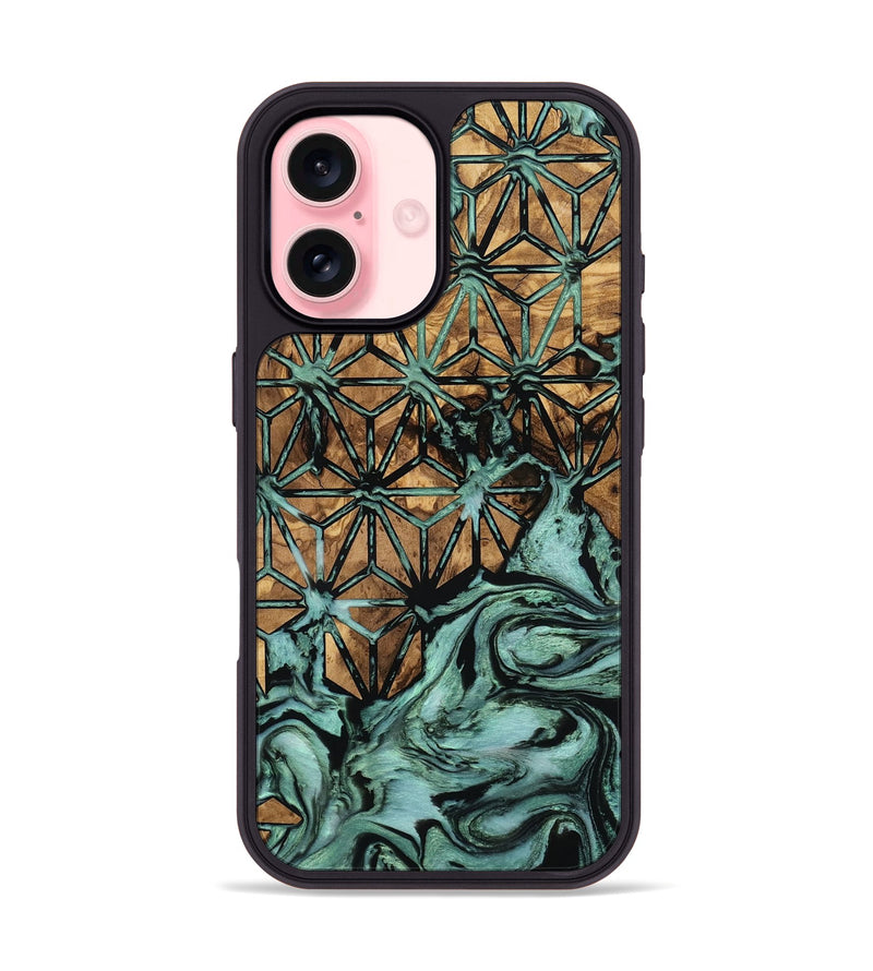 iPhone 16 Wood Phone Case - Ronan (Pattern, 801898)