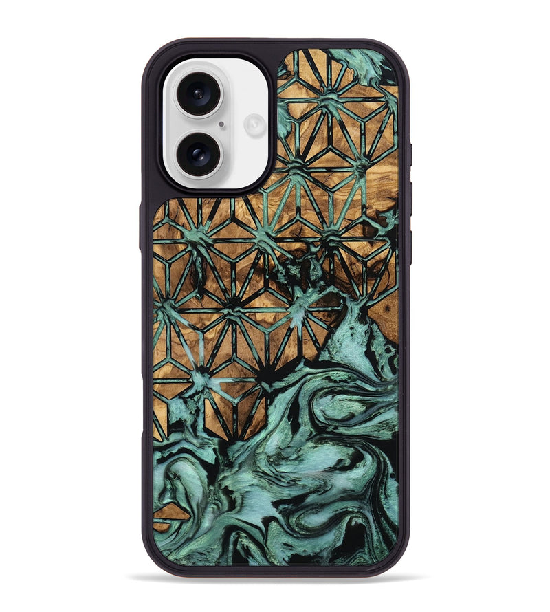 iPhone 16 Plus Wood Phone Case - Ronan (Pattern, 801898)
