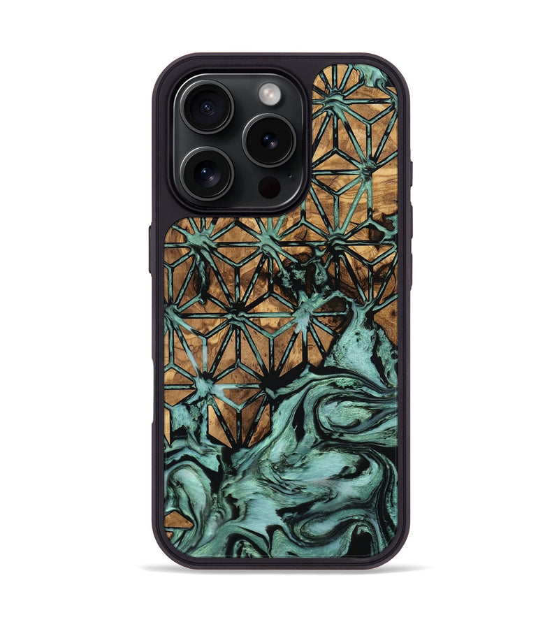 iPhone 16 Pro Wood Phone Case - Ronan (Pattern, 801898)