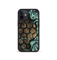 iPhone 12 mini Wood Phone Case - Leah (Pattern, 801899)