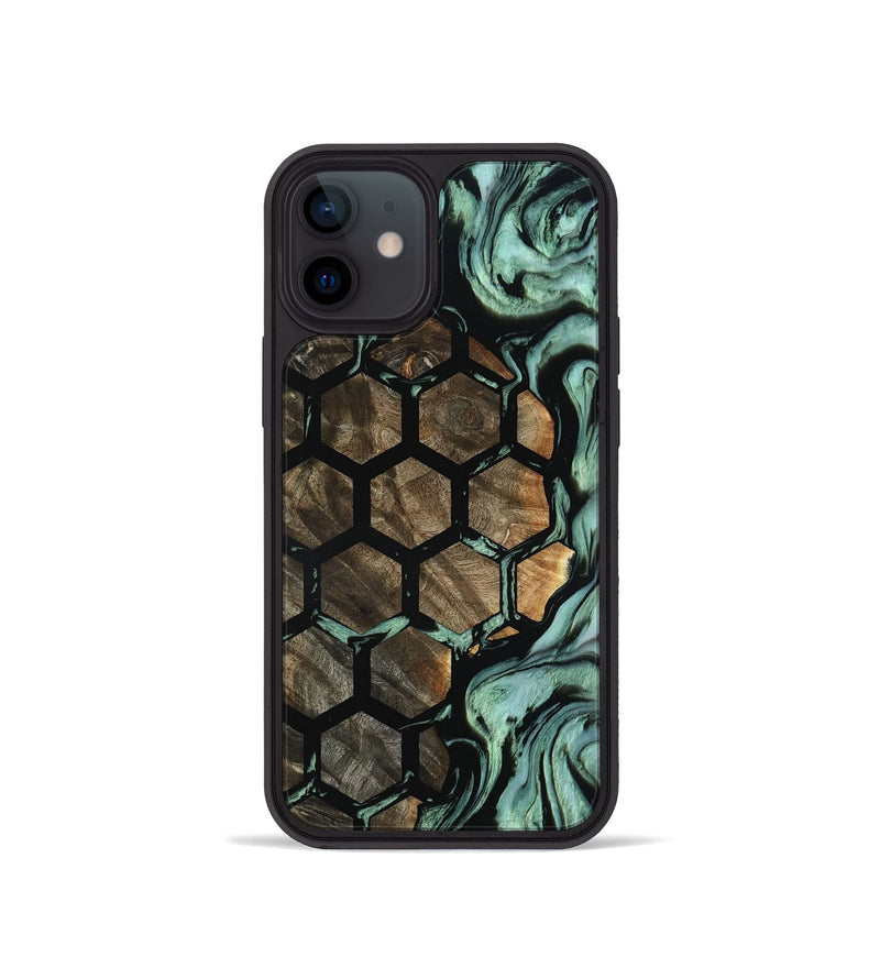 iPhone 12 mini Wood Phone Case - Leah (Pattern, 801899)