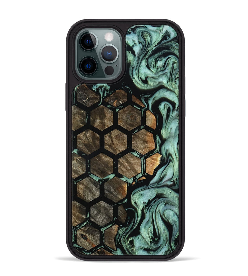 iPhone 12 Pro Max Wood Phone Case - Leah (Pattern, 801899)