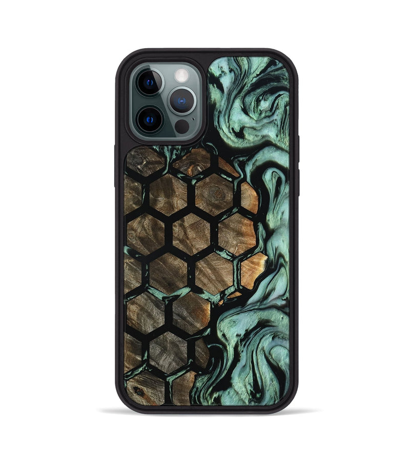iPhone 12 Pro Wood Phone Case - Leah (Pattern, 801899)