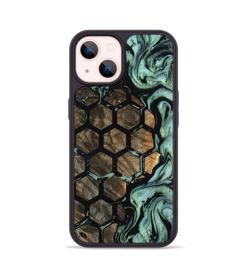 iPhone 14 Wood Phone Case - Leah (Pattern, 801899)