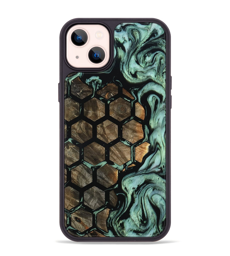 iPhone 14 Plus Wood Phone Case - Leah (Pattern, 801899)