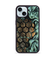 iPhone 15 Wood Phone Case - Leah (Pattern, 801899)