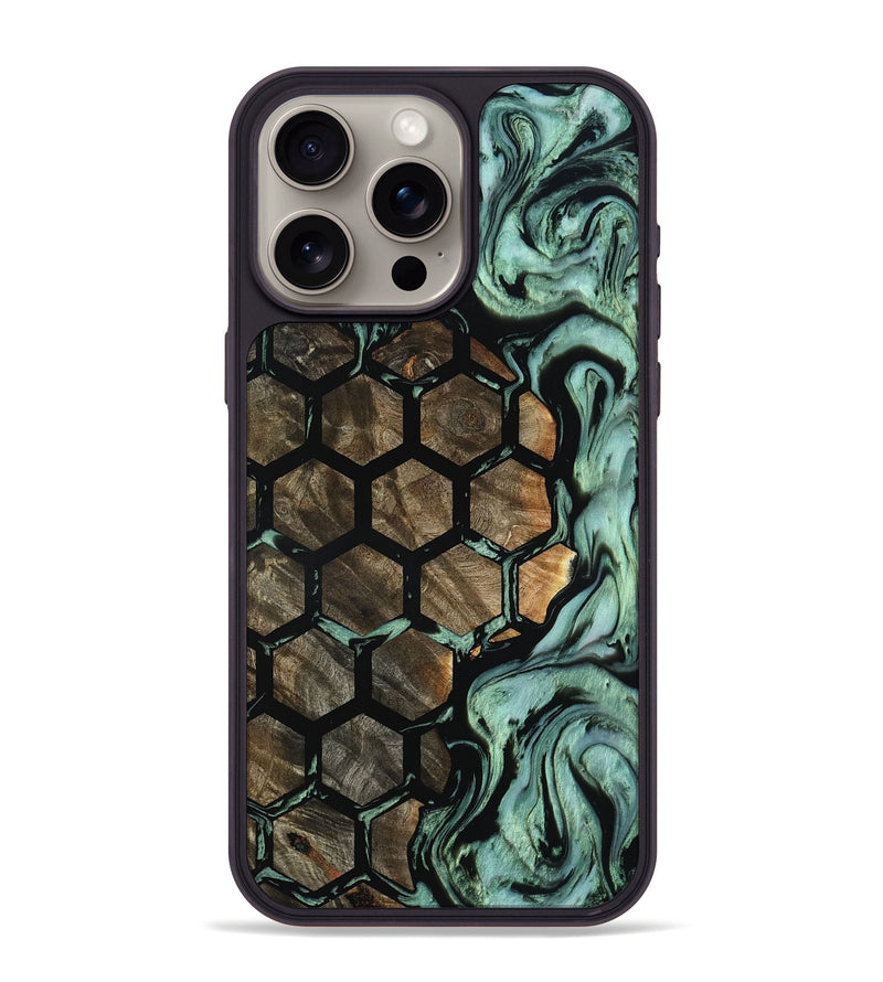 iPhone 15 Pro Max Wood Phone Case - Leah (Pattern, 801899)