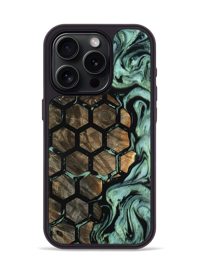 iPhone 15 Pro Wood Phone Case - Leah (Pattern, 801899)