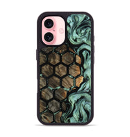 iPhone 16 Wood Phone Case - Leah (Pattern, 801899)