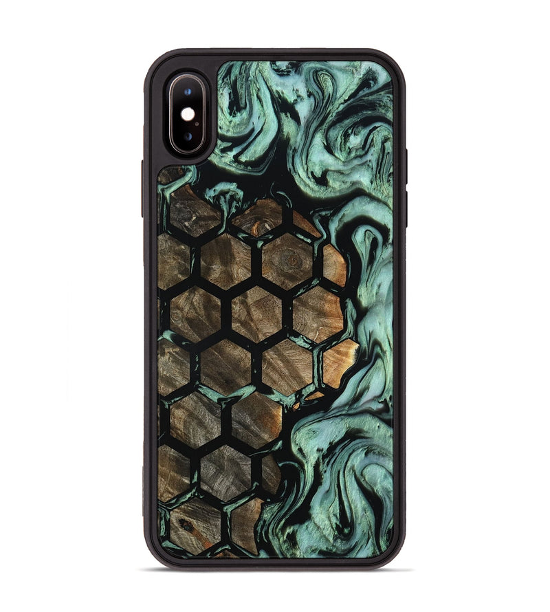 iPhone Xs Max Wood Phone Case - Leah (Pattern, 801899)