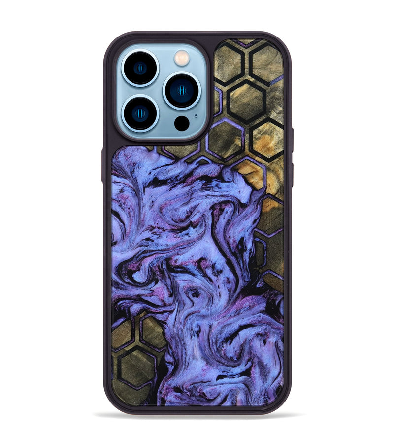 iPhone 14 Pro Max Wood Phone Case - Adler (Pattern, 801900)