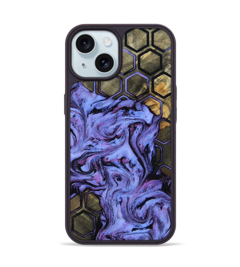 iPhone 15 Wood Phone Case - Adler (Pattern, 801900)