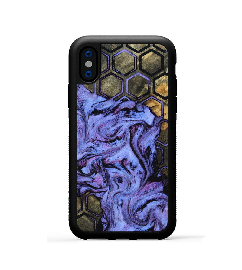 iPhone Xs Wood Phone Case - Adler (Pattern, 801900)