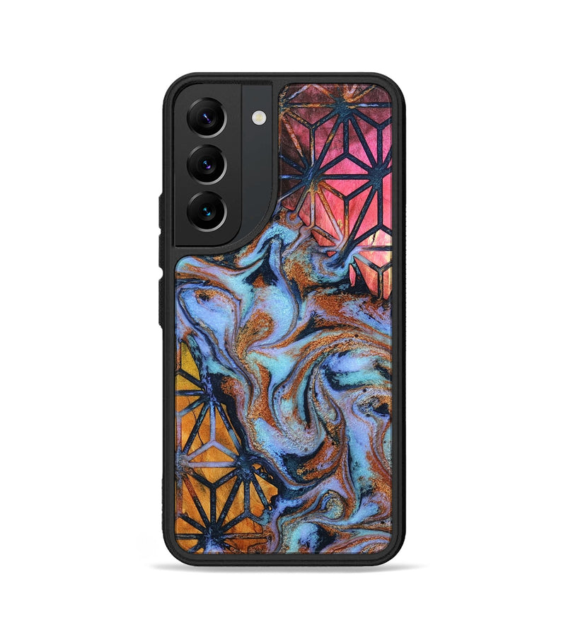 Galaxy S22 Wood Phone Case - Kelly (Pattern, 801901)