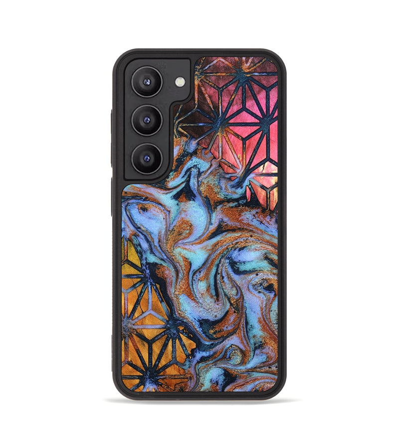 Galaxy S23 Wood Phone Case - Kelly (Pattern, 801901)