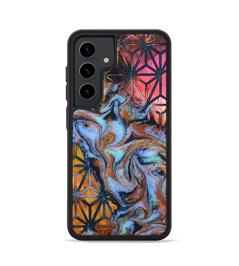 Galaxy S24 Wood Phone Case - Kelly (Pattern, 801901)