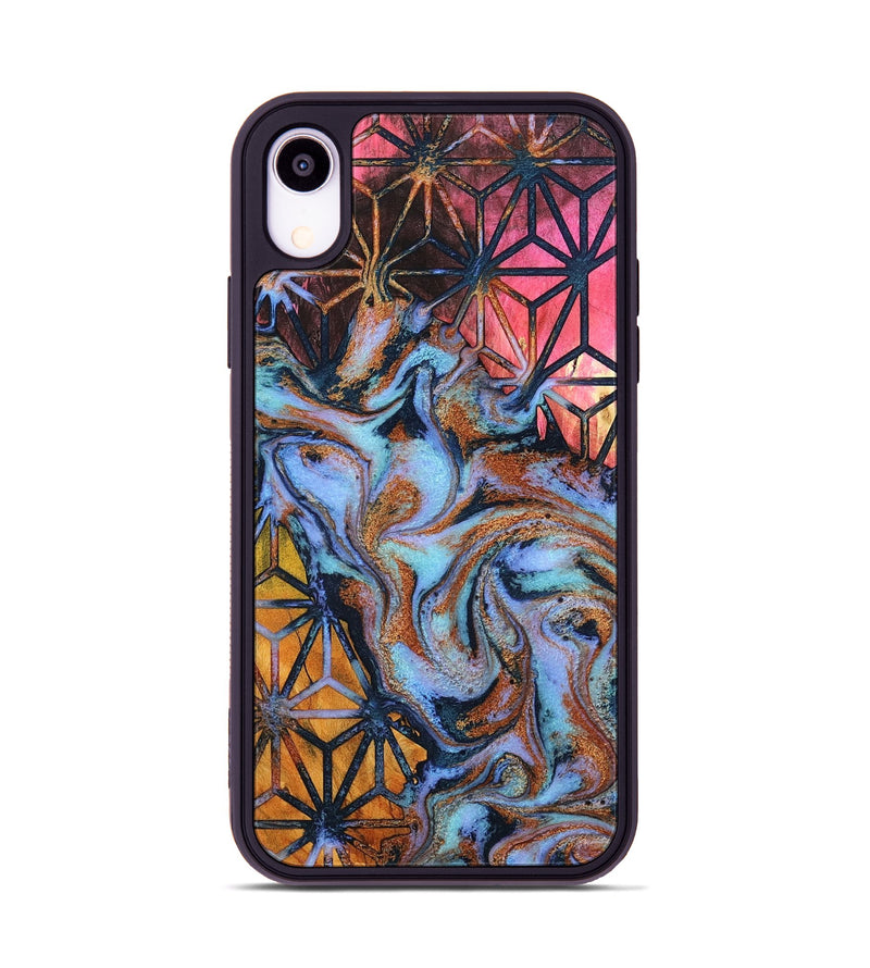 iPhone Xr Wood Phone Case - Kelly (Pattern, 801901)