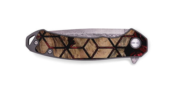 EDC Wood Pocket Knife - Starla (Pattern, 801902)