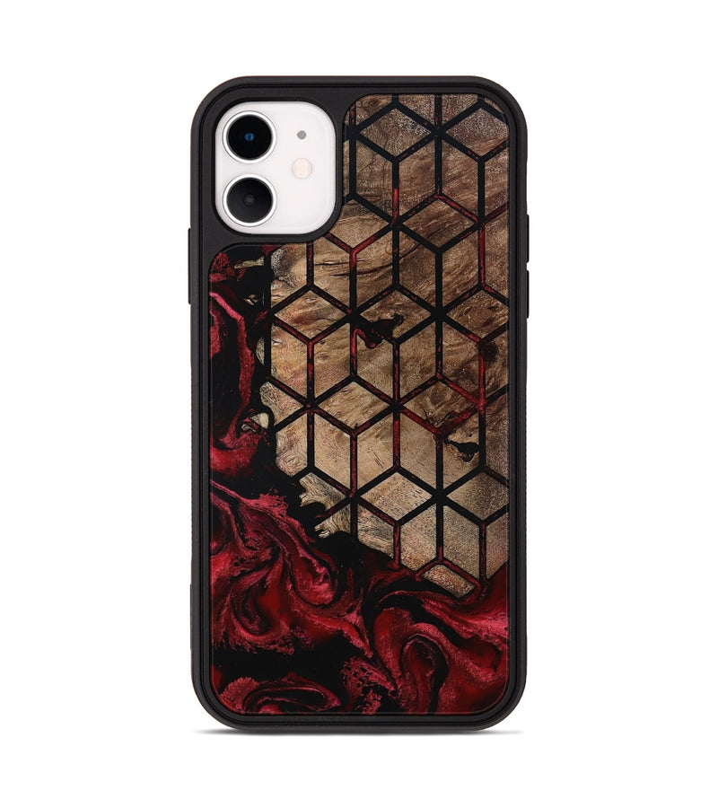 iPhone 11 Wood Phone Case - Starla (Pattern, 801902)