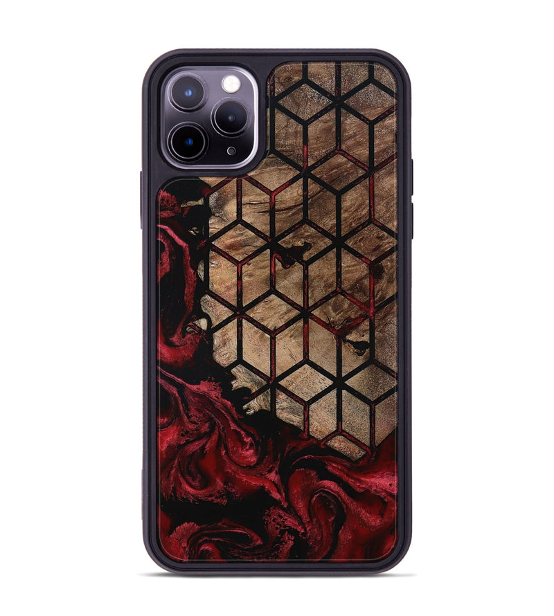 iPhone 11 Pro Max Wood Phone Case - Starla (Pattern, 801902)