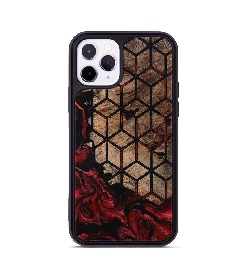 iPhone 11 Pro Wood Phone Case - Starla (Pattern, 801902)