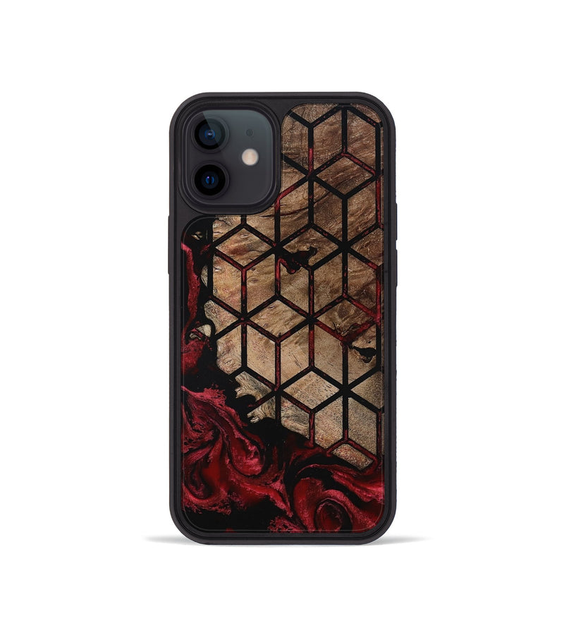 iPhone 12 mini Wood Phone Case - Starla (Pattern, 801902)