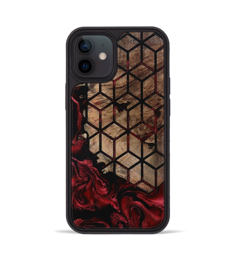 iPhone 12 Wood Phone Case - Starla (Pattern, 801902)