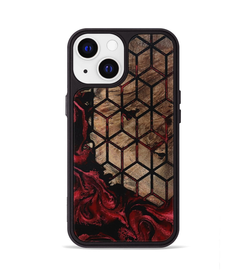 iPhone 13 Wood Phone Case - Starla (Pattern, 801902)