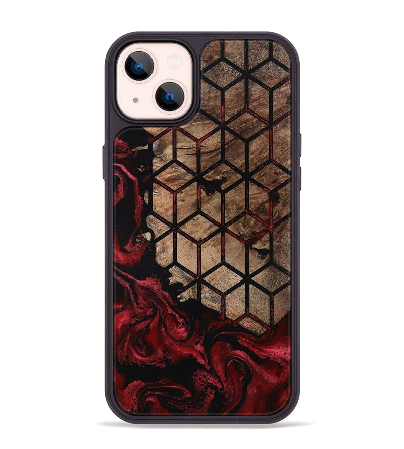 iPhone 14 Plus Wood Phone Case - Starla (Pattern, 801902)