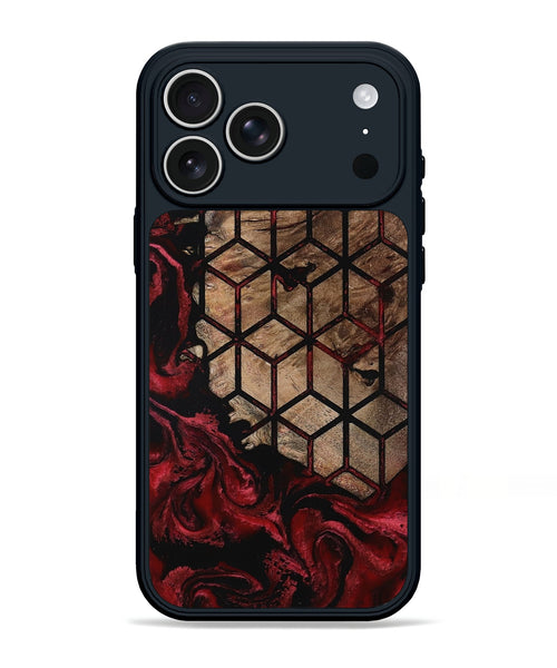 iPhone 17 Pro Max Wood Phone Case - Starla (Pattern, 801902)