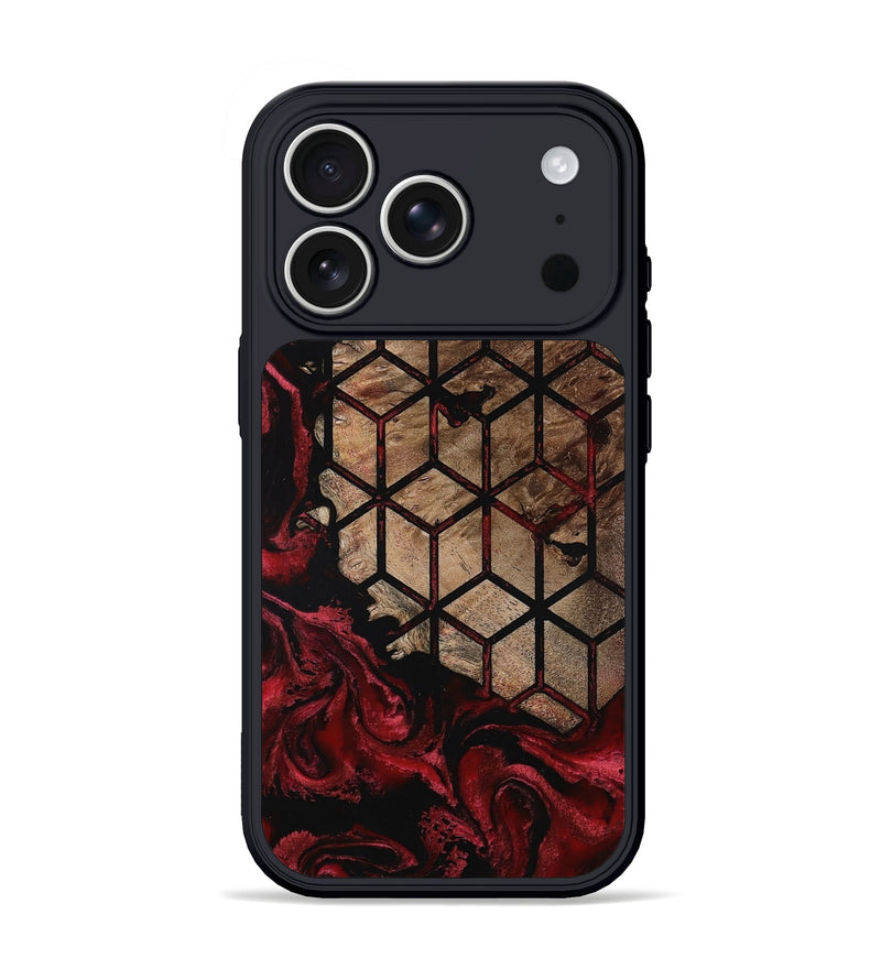 iPhone 17 Pro Wood Phone Case - Starla (Pattern, 801902)