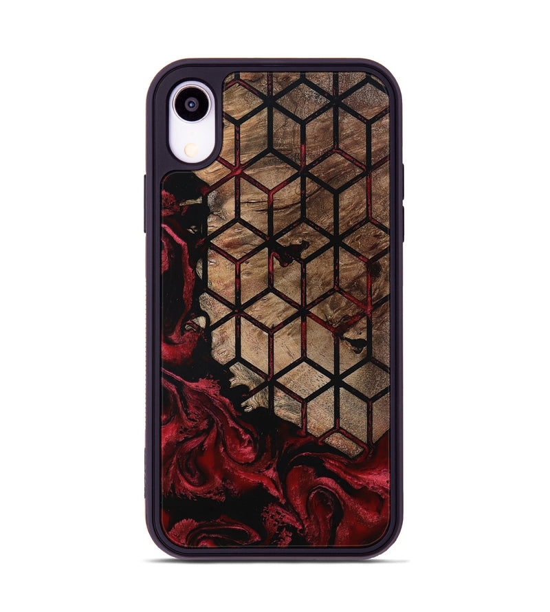 iPhone Xr Wood Phone Case - Starla (Pattern, 801902)