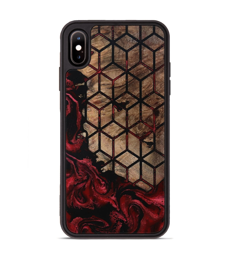 iPhone Xs Max Wood Phone Case - Starla (Pattern, 801902)
