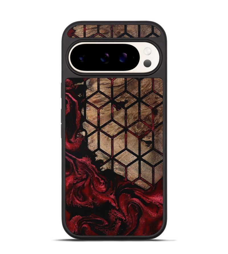 Pixel 9 Pro Wood Phone Case - Starla (Pattern, 801902)