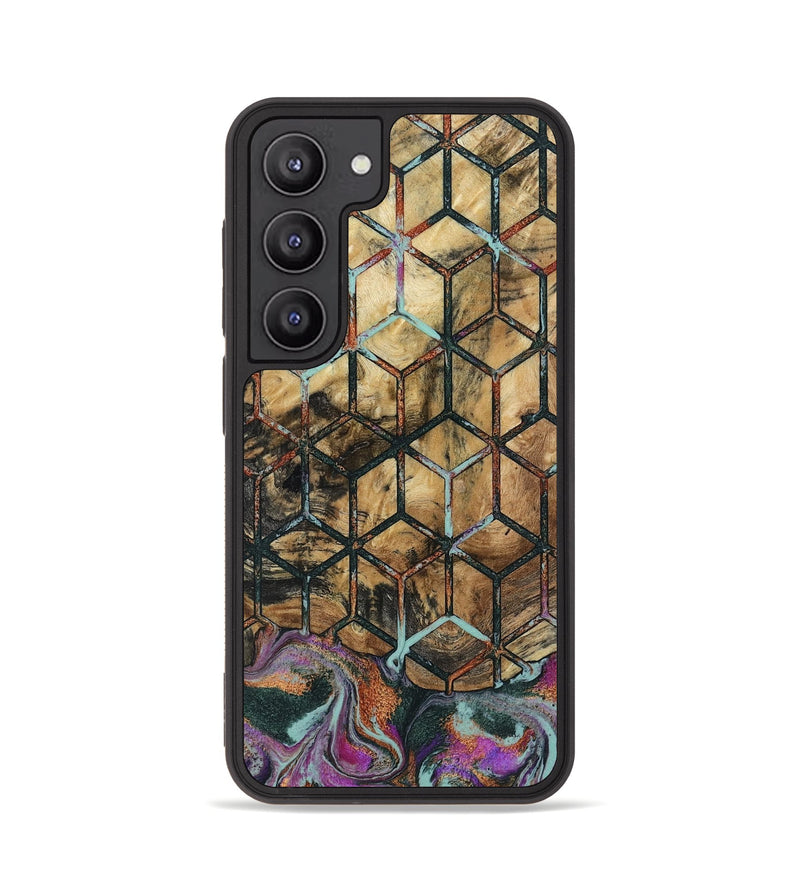 Galaxy S23 Wood Phone Case - Hobert (Pattern, 801903)