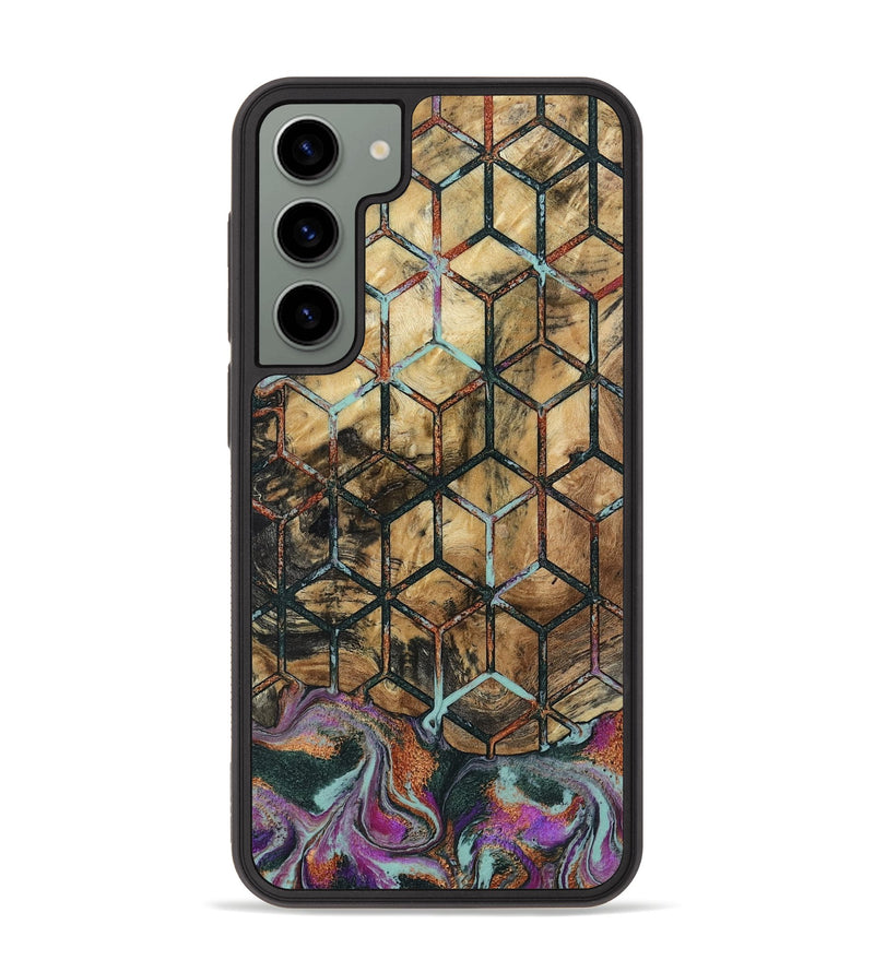 Galaxy S23 Plus Wood Phone Case - Hobert (Pattern, 801903)