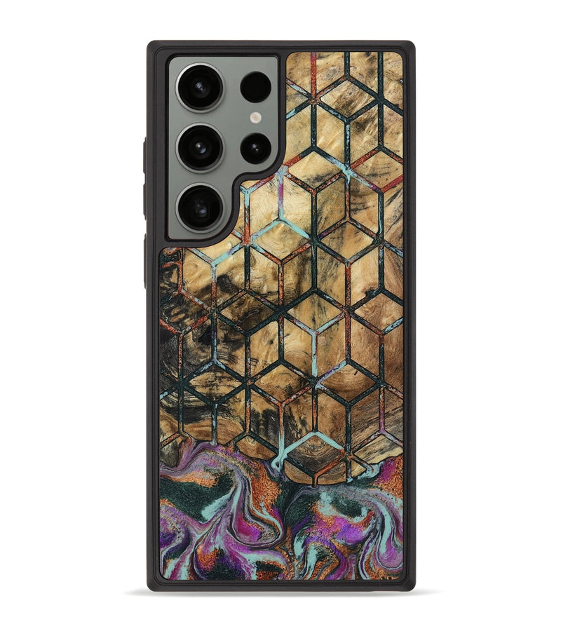 Galaxy S23 Ultra Wood Phone Case - Hobert (Pattern, 801903)