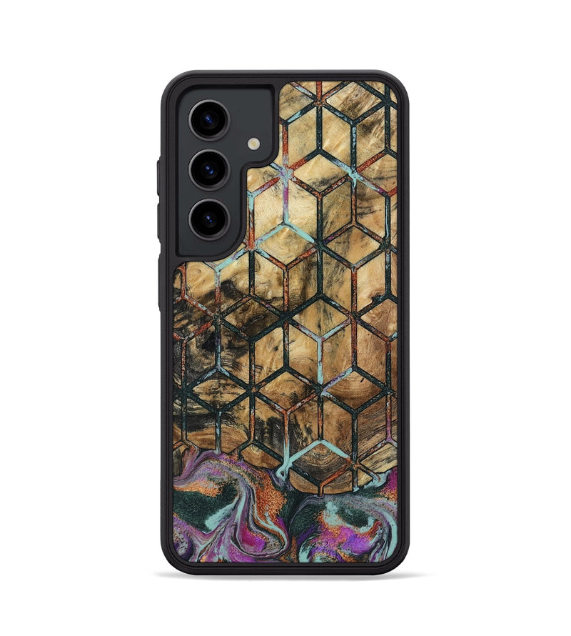 Galaxy S24 Wood Phone Case - Hobert (Pattern, 801903)